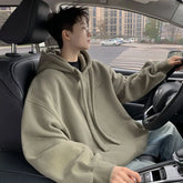 Hearujoy Hooded Sweatshirt Men's New Spring and Fall Simple Pullover Tops Fashion Personality Loose Hoodie Jacket Men Clothing Streetwear